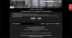 Desktop Screenshot of ironlockup.com